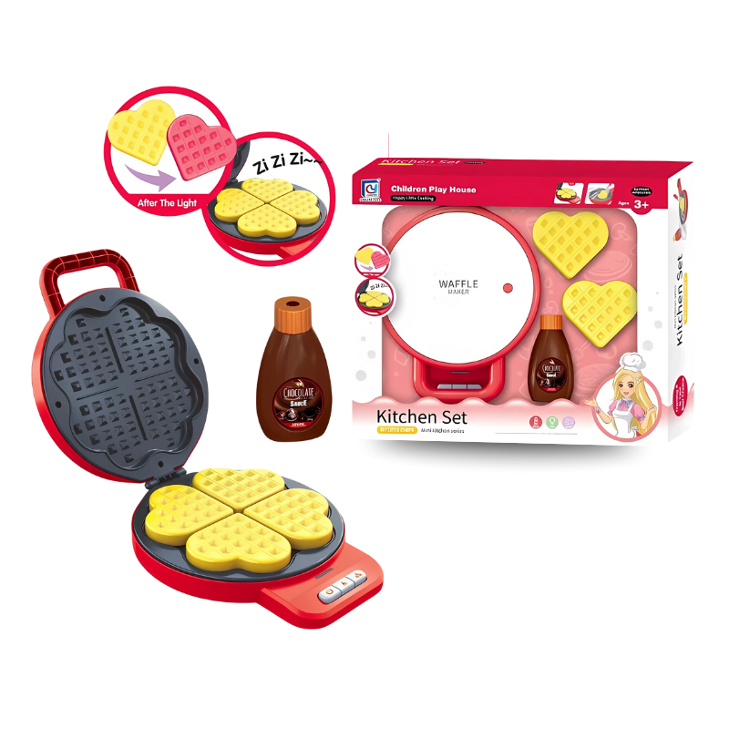Waffle Maker Toy Set