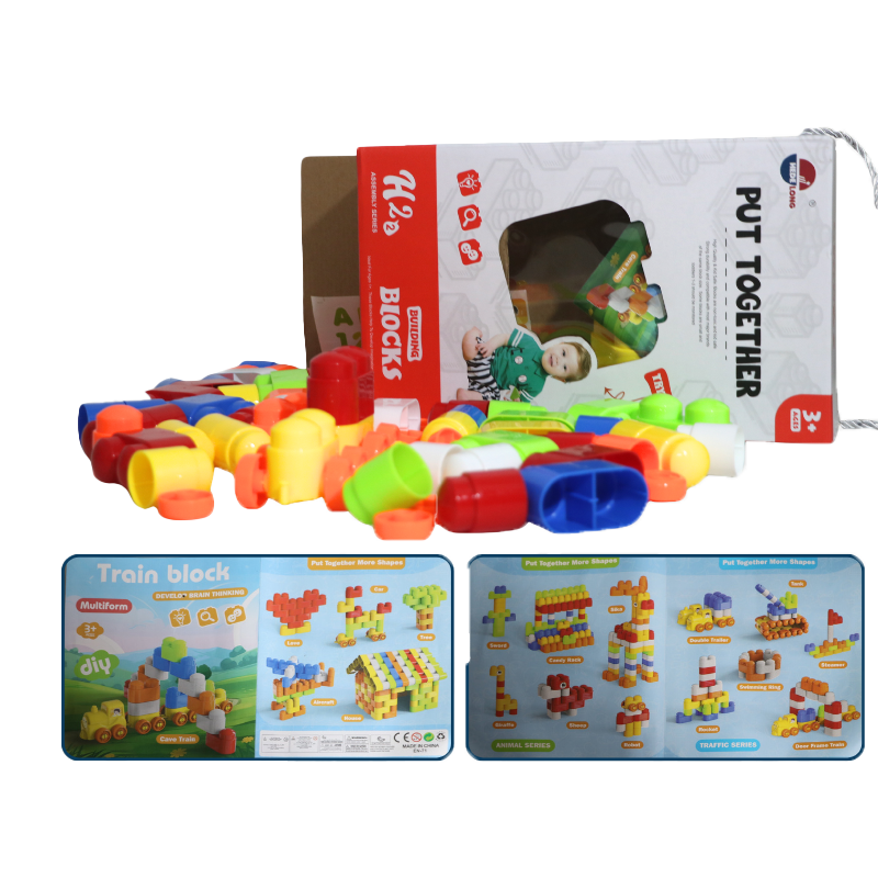 Train DIY Building Blocks