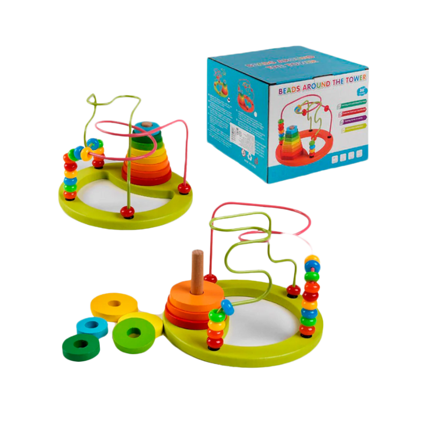 Beads Around the Tower