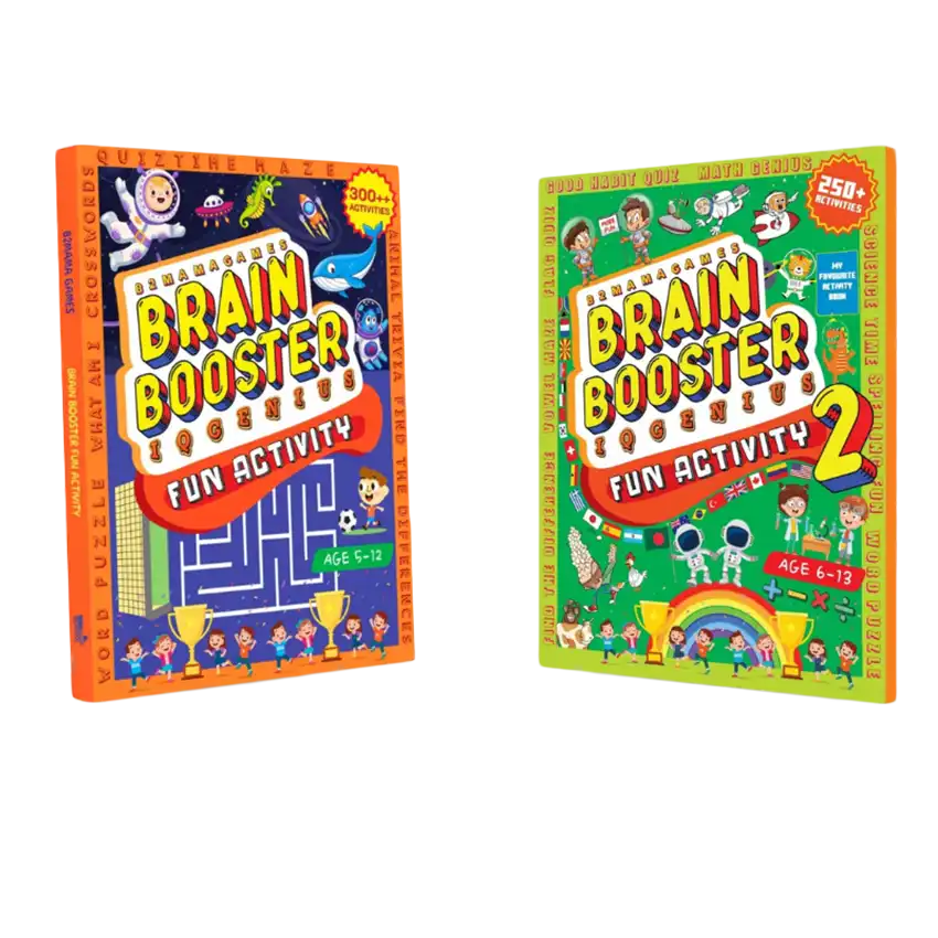 Brain Booster Fun Activity 1 and 2 Combo
