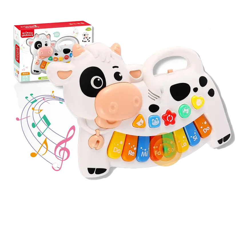 Cute Cow Musical Keyboard