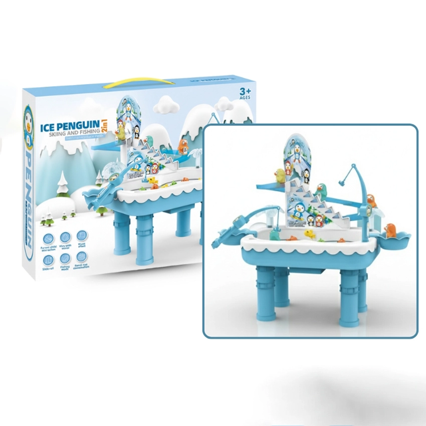 Ice Penguin 2 in 1 Skiing and Fishing