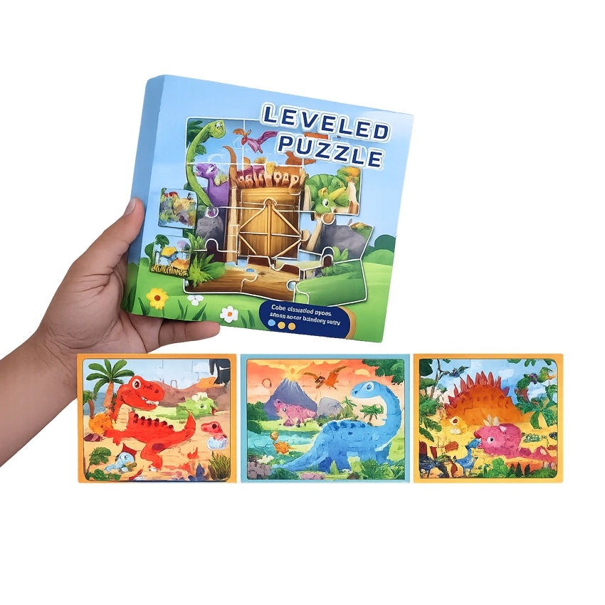 Leveled Puzzle Dinopark
