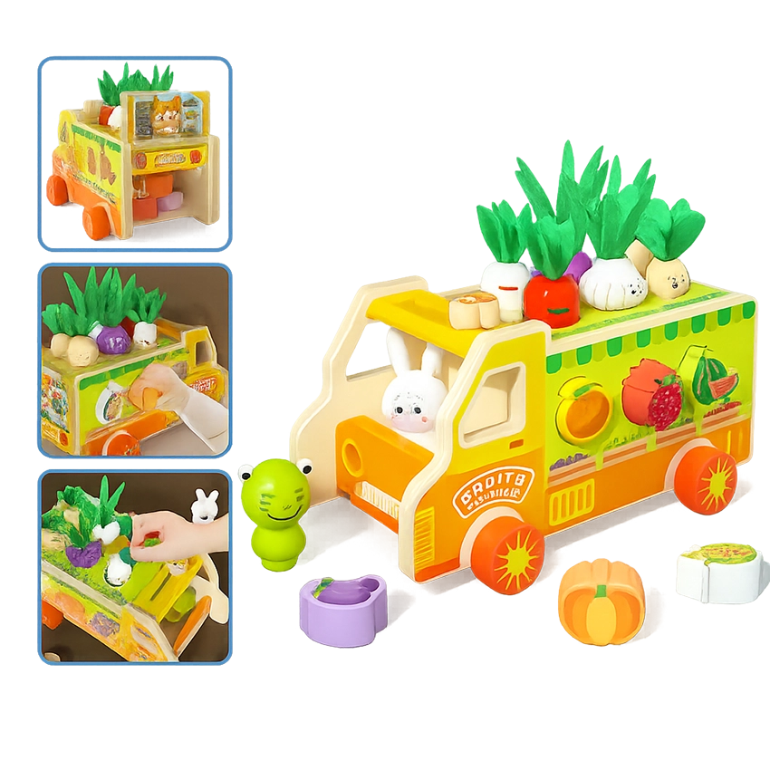Rabbit Fruit and Vegetables Sales Truck