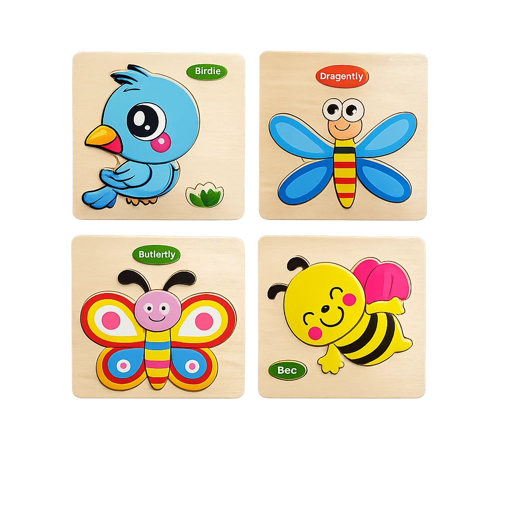Kids Birdie Puzzle Set
