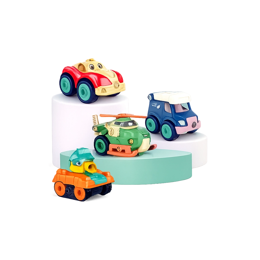 DIY Military Smart Disassembly Toy Car – Build, Play & Learn