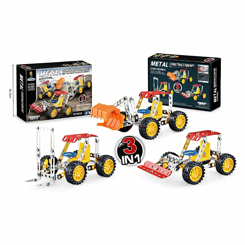 Metal Construction Set 3 in 1