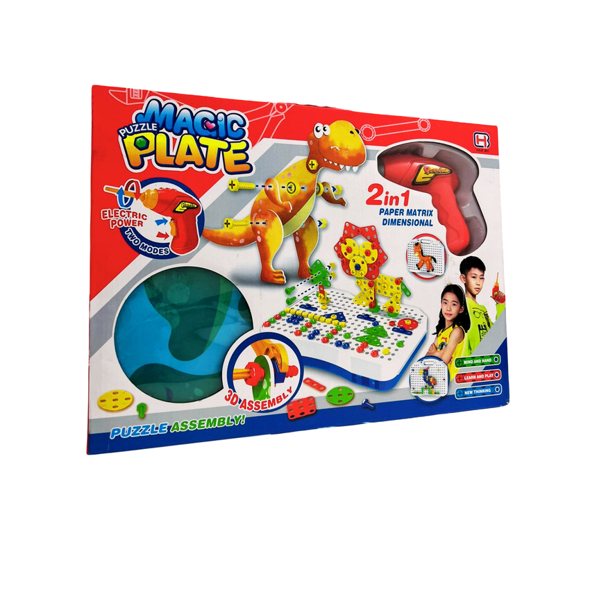 CP017 Magic Puzzle Plate