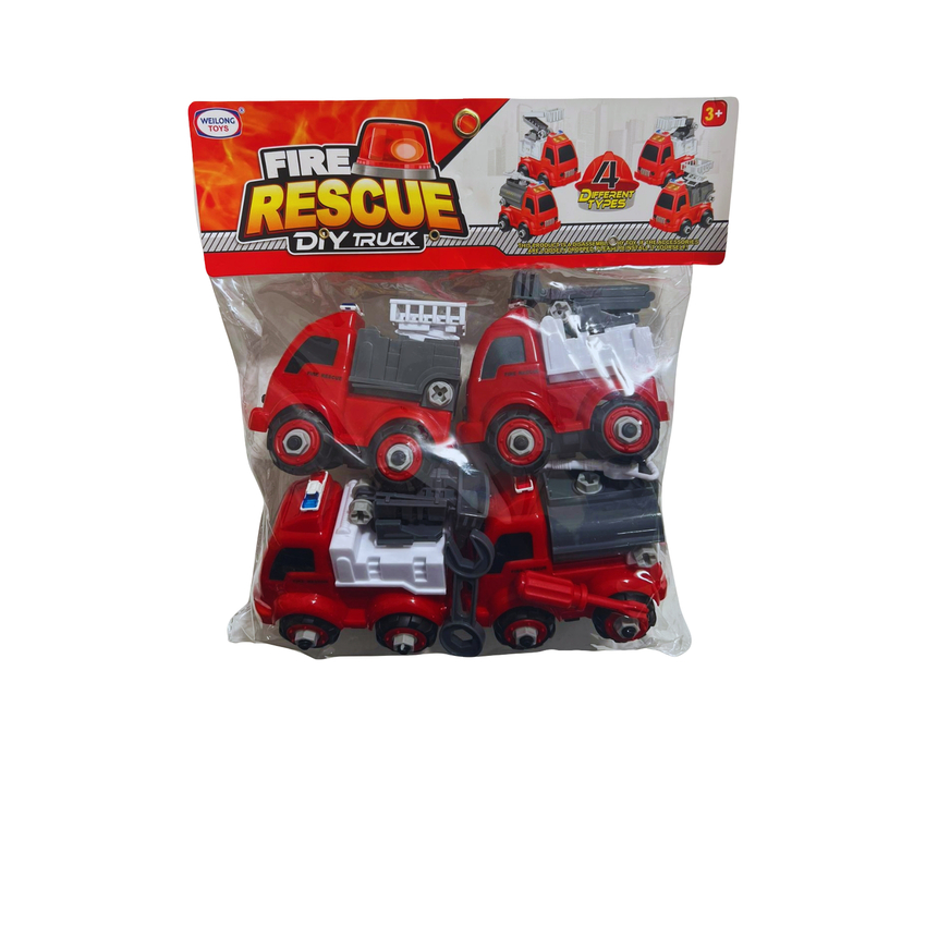CP054 Fire Rescue DIY Truck