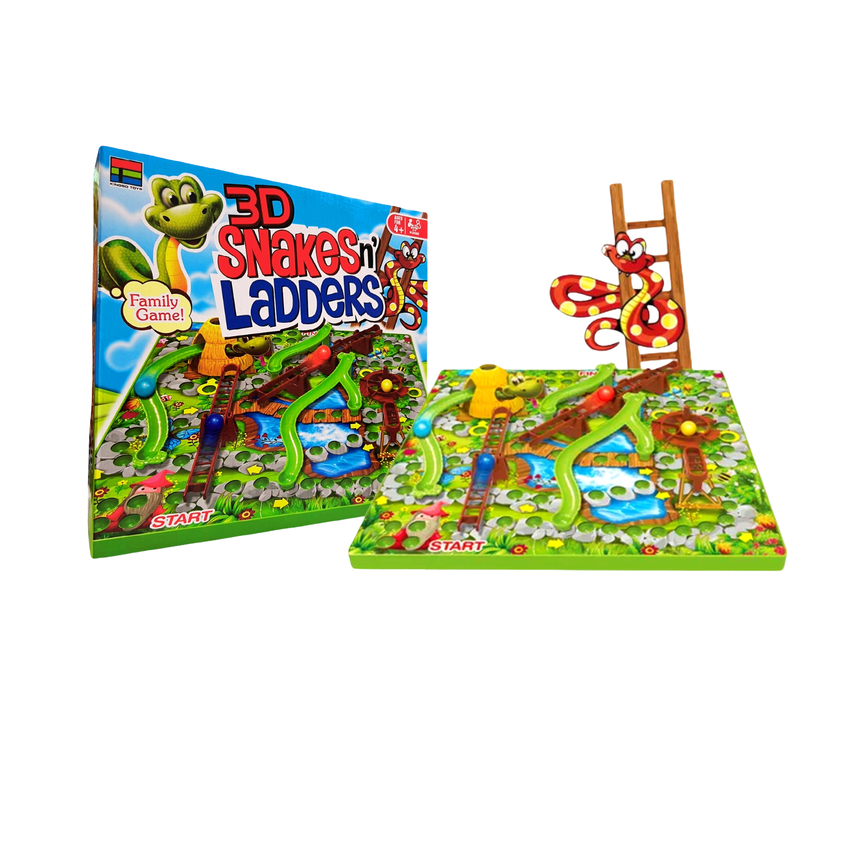 3D Snakes n’ Ladders