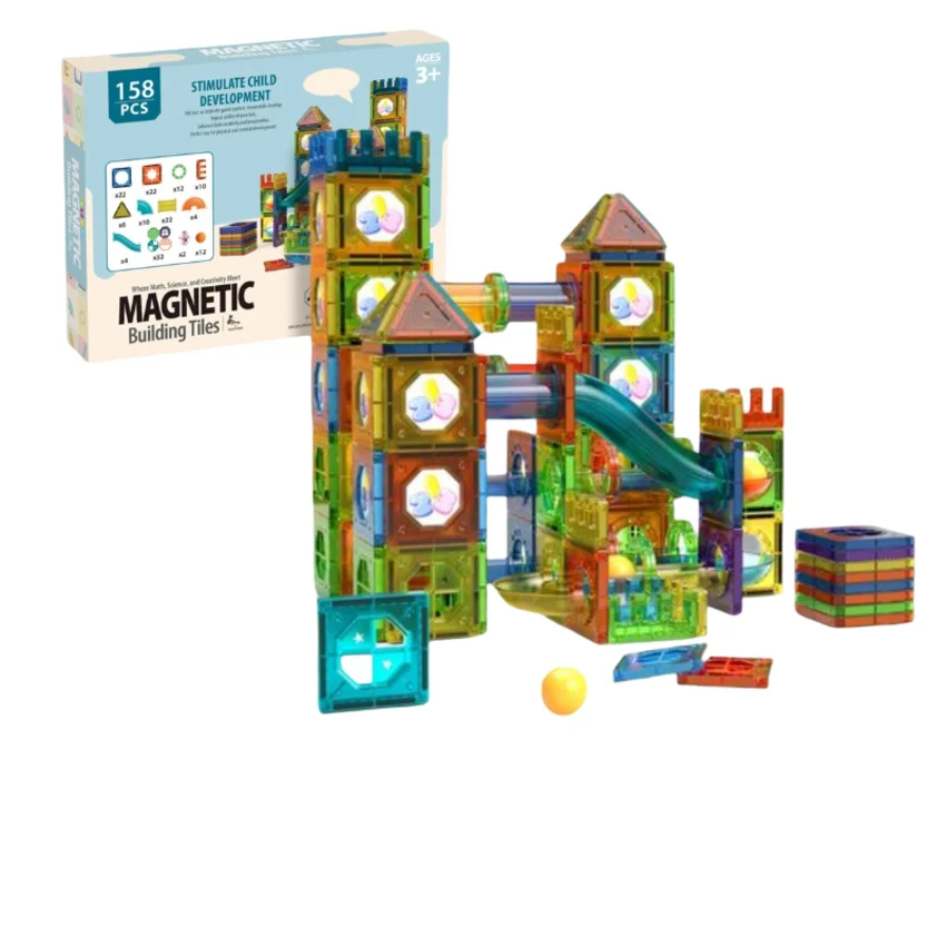 Magnetic Tiles 158 pcs