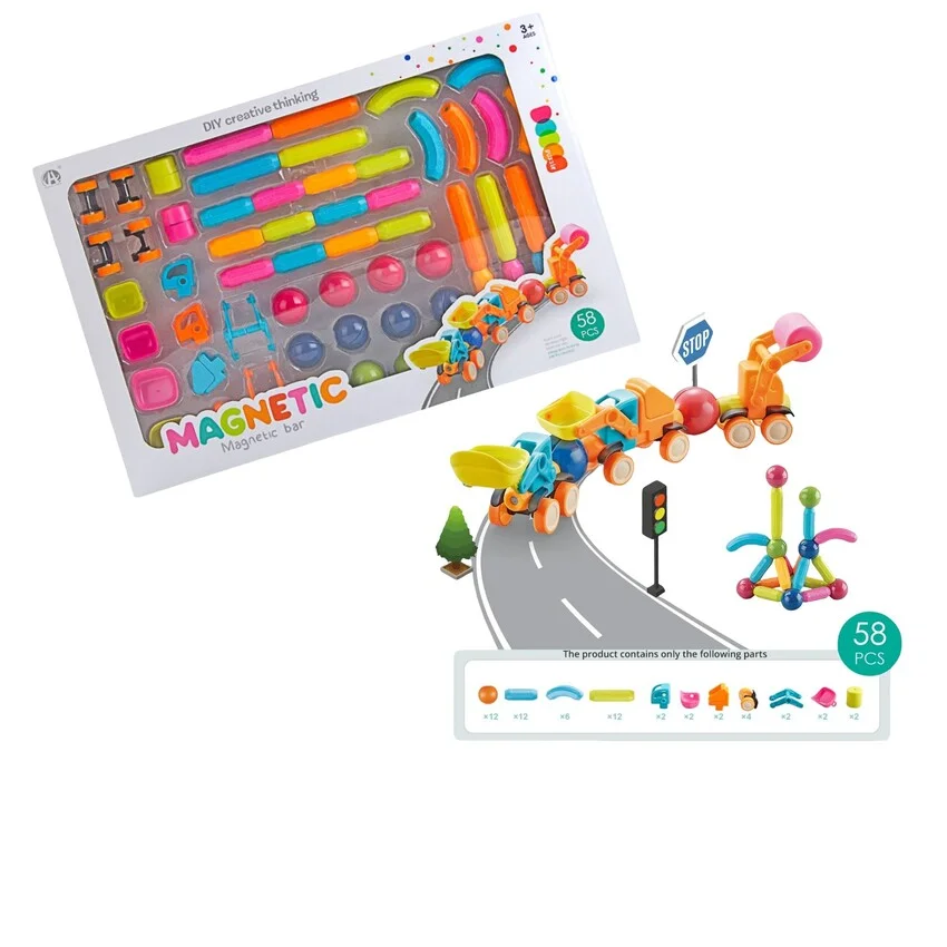 DIY Magnetic Bar 58 pcs
