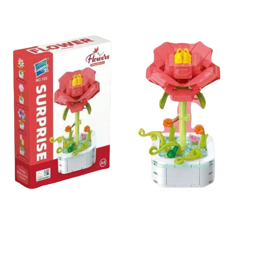Surprise Flower Building Blocks