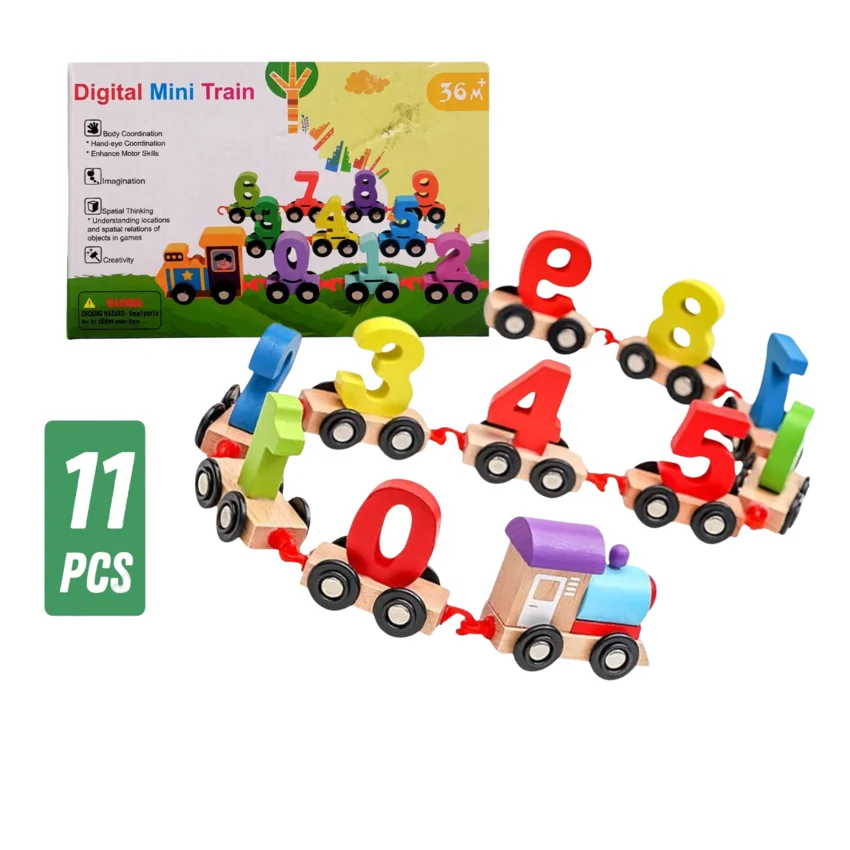 Digital Mini Train 11 pcs