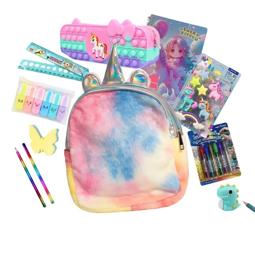 Unicorn Kids Bag Pack Set