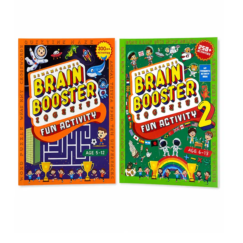 Brain Booster Fun Activity 1 and 2 Combo