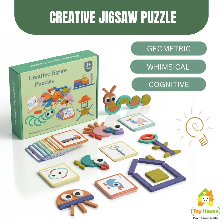 Creative Geometric Jigsaw Puzzle