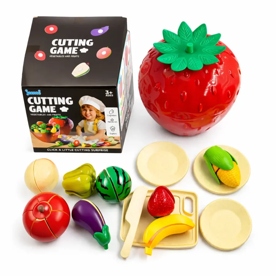 Cutting Game Vegetables and Fruitss