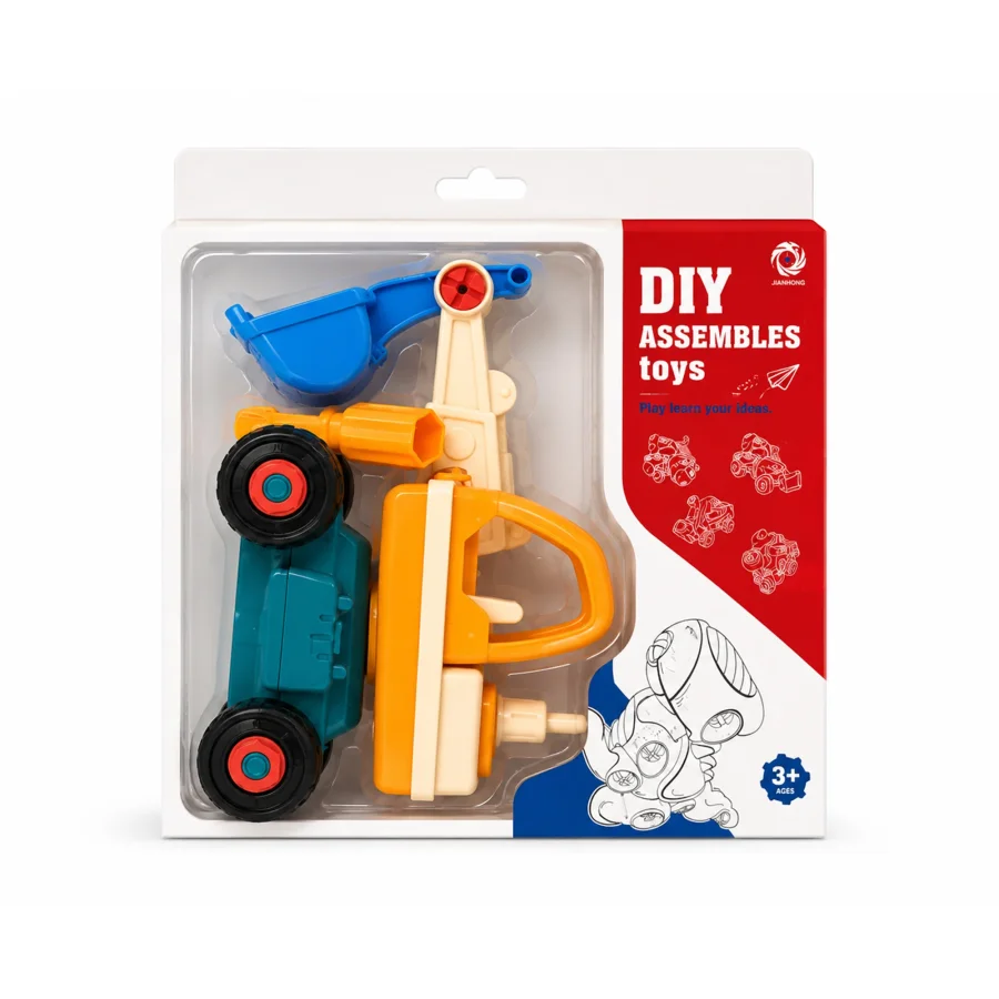 DIY Assemble Construction Vehicle Toy