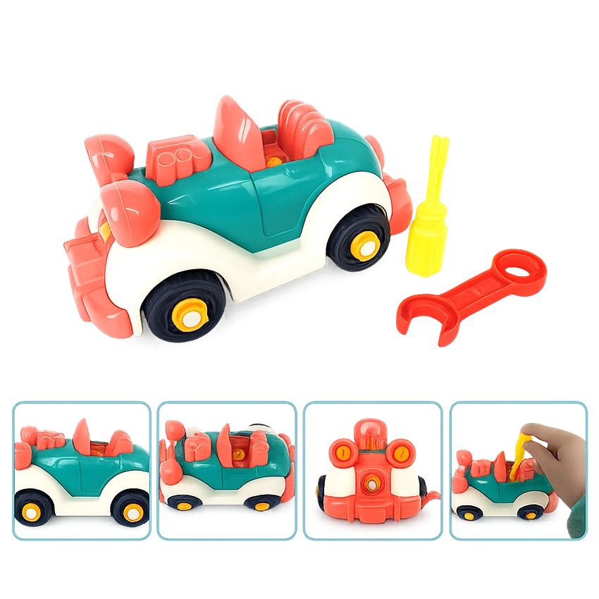 DIY Assembles Toy Car