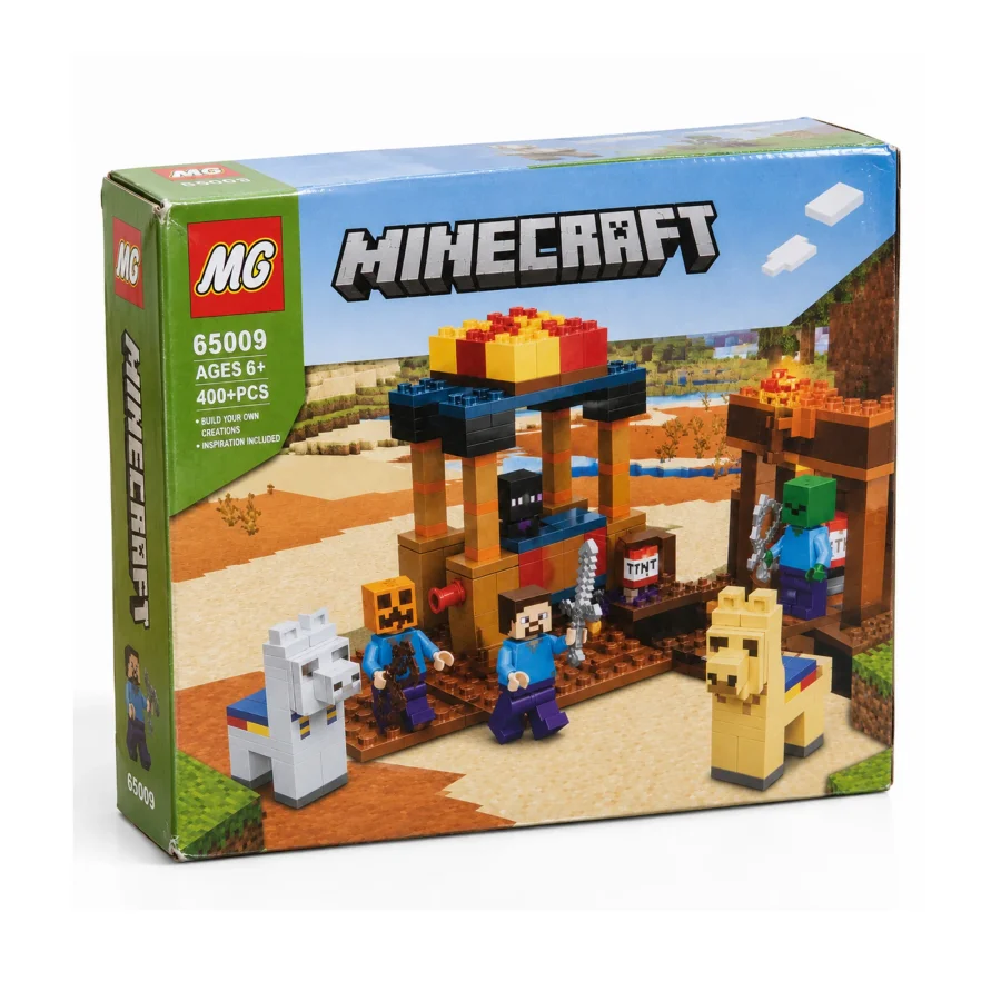Minecraft Desert Adventure Building Blocks Set – 400+ PCS (Model 65009)