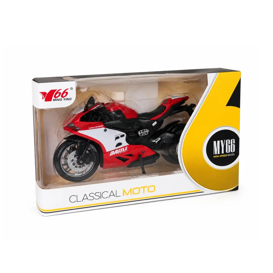 MY66 Die-Cast Classical Moto Motorcycle - Image 2
