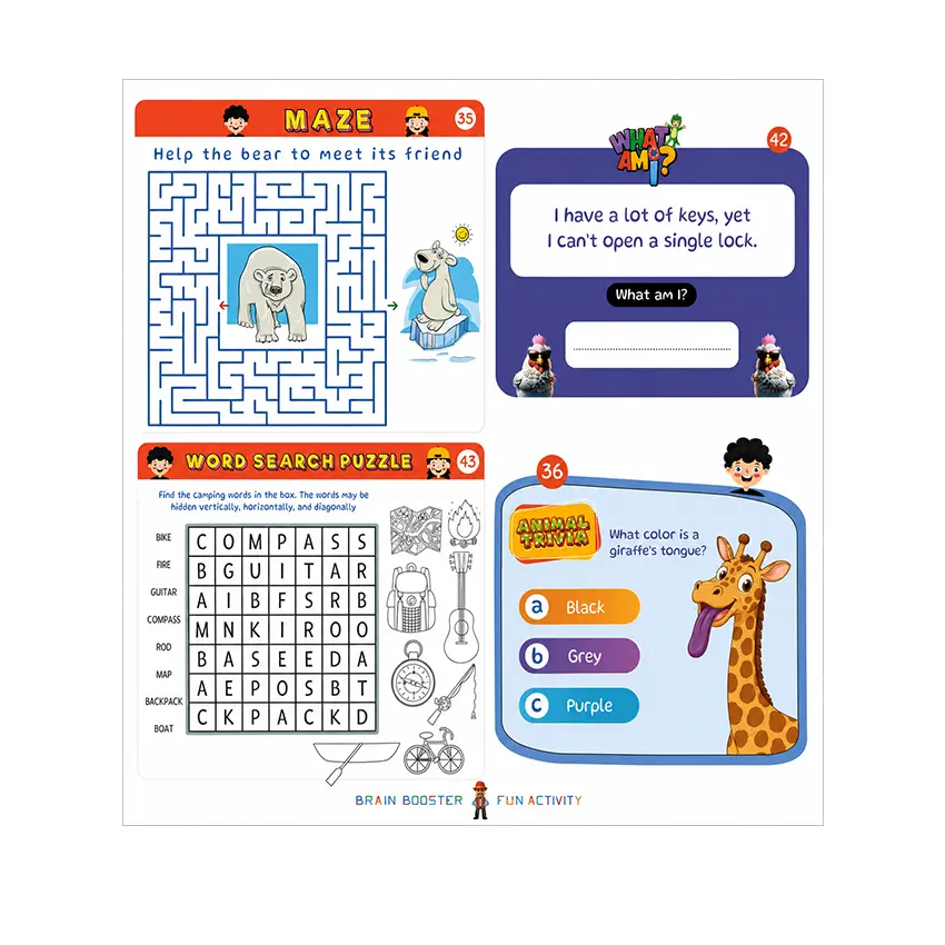 Brain Booster Fun Activity 1 and 2 Combo - Image 2