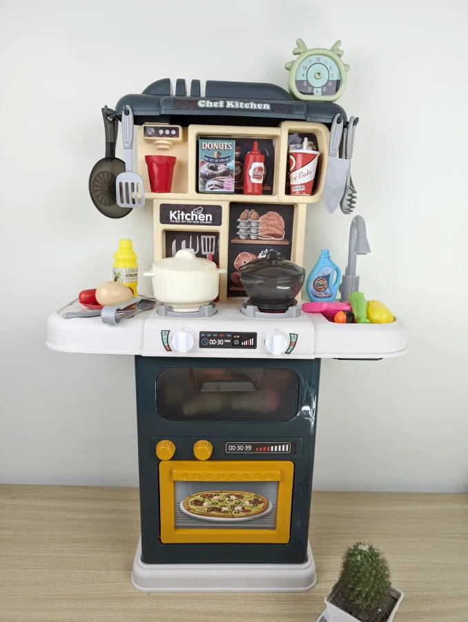 Chef Kitchen Play Set 64 Pieces - Image 2