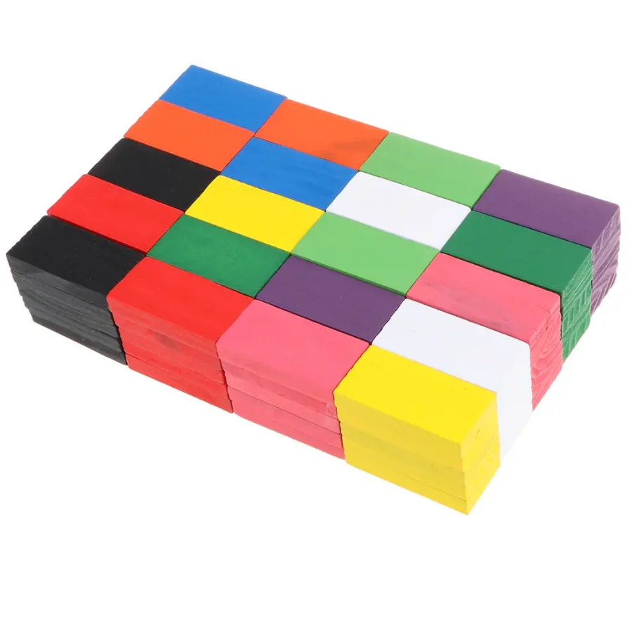 Domino 100 pcs Wooden Set for Kids | - Image 2