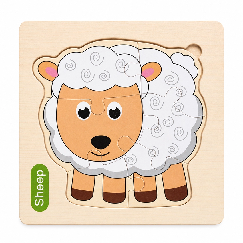 Kids Animal Puzzle Set - Image 6