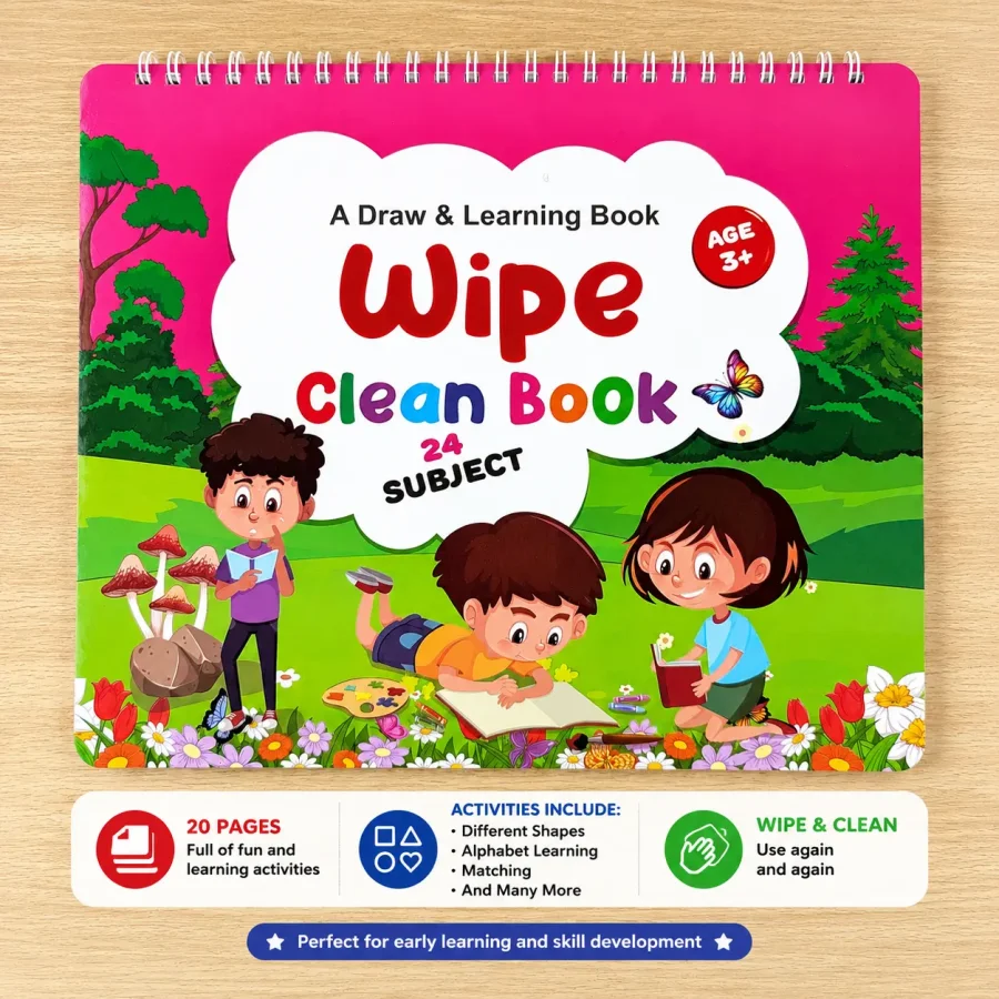 White Board with Wipe Clean Book - Image 2