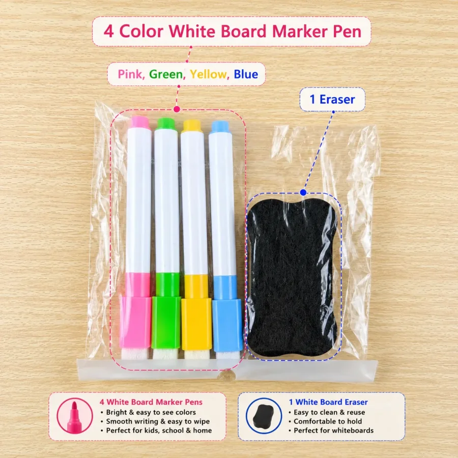 White Board with Wipe Clean Book - Image 3